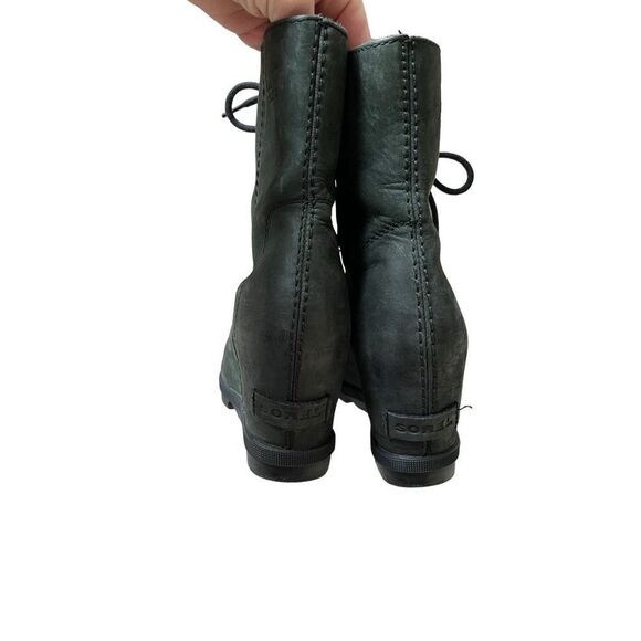 Sorel Joan of Arctic Wedge II Boots size 7.5 Green - Picture 8 of 9